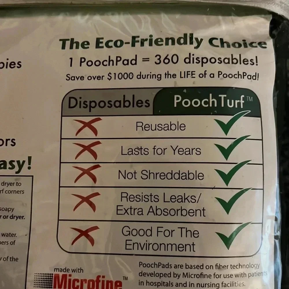 PoochPads‎ Indoor Pooch Turf Dog Potty 18x28